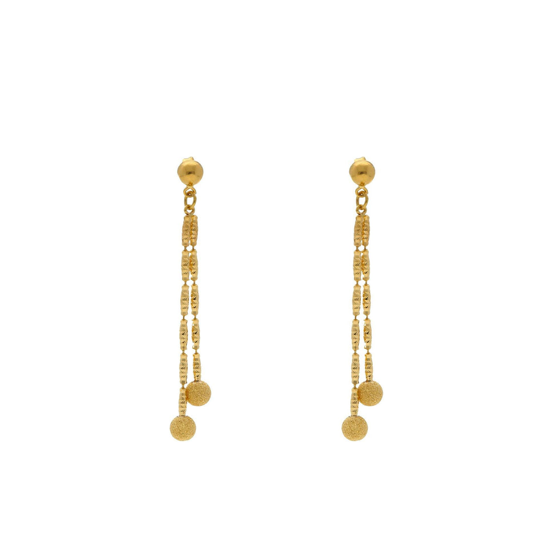 22K Yellow Gold Singapore set with Earrings – Virani Jewelers