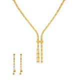 22K Yellow Gold Singapore set with Earrings - Virani Jewelers | 


A very subtle and elegantly designed 22K yellow gold necklace with earrings along with a class...