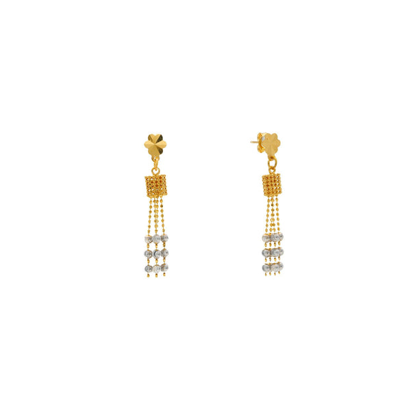 22K Yellow Gold royal and gorgeous singapore set with Earrings