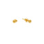 22K Yellow Gold Ball Stud Earrings, 1.6 Grams - Virani Jewelers