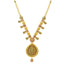 An image of the details and embellishments on the 22K gold necklace from Virani Jewelers.
