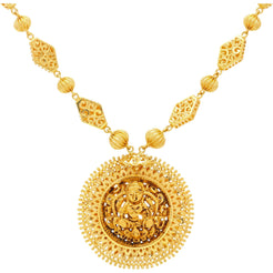 22K Gold Priya Temple Necklace - Virani Jewelers