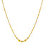 An image of the beading on the 22K Indian gold chain from Virani Jewelers.