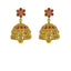 22K Yellow Gold Uncut Diamond Mango Necklace Set W/ 10.91ct Uncut Diamonds & Rubies - Virani Jewelers