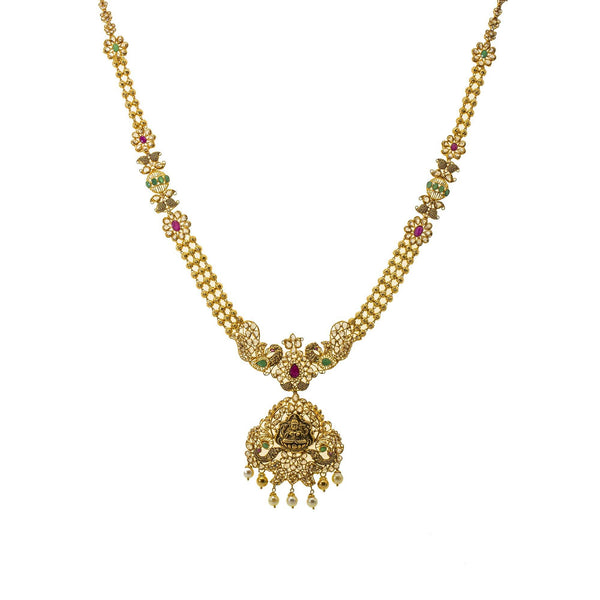 22K Gold & Uncut Diamond Chahna Jewelry Set - Virani Jewelers | 


The 22K Gold and Uncut Diamond Chahna Jewelry Set is the perfect Mangalsutra jewellery set for...