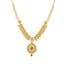 An image of the Anika Laxmi 22K gold necklace from Virani Jewelers.