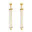 22K Gold Yellow & White Gold Chandelier Jewelry Set - Virani Jewelers
