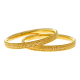 22K Yellow Gold Artisan Bangle Set of 6 (106.1 grams) | 
Our 22K Yellow Gold Artisan Bangles have a radiant design made from delicate beading and filigre...