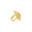 22K Yellow Gold Flora Adjustable Cocktail Ring