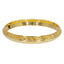 22K Multi Tone Gold Men's Kada Bangle W/ Yellow & White Gold Carousel Stripes - Virani Jewelers