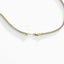 An image of the lobster claw clasp on the 22K gold chain for women from Virani Jewelers.