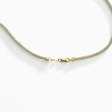 An image of the lobster claw clasp on the 22K gold chain for women from Virani Jewelers. | Create a classic and timeless look when you buy a 22K gold chain from Virani Jewelers.

Perfect f...