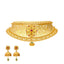 22K Gold & Gemstone Regal Choker Set - Virani Jewelers