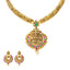 22K Gold & Gemstone Tashi Temple Set - Virani Jewelers