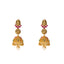 22K Gold & Gemstone Temple Jeweled Choker Set - Virani Jewelers