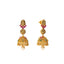 22K Gold & Gemstone Temple Jeweled Choker Set - Virani Jewelers