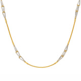 22K Multi-Tone Gold Amrita Chain (12.1 grams) | 
The 22K Multi-Tone Gold Amrita Chain has a unique design made of 22k gold, white gold accents, a...