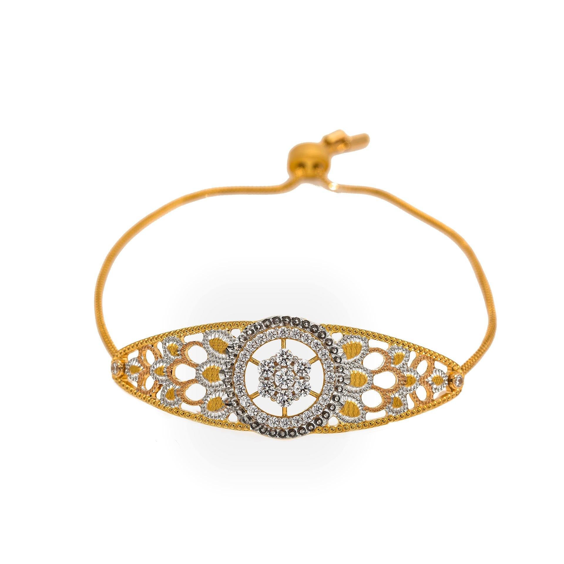 Cute 22k Gold Bracelet for Women Wedding Engagement Jewelry Luxury Widen  Watch Chain Bracelet Not Fade Fine Jewelry Gifts - AliExpress