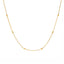 22K Multi-Tone Gold Chain w/ Beaded Accents (6.2 grams)