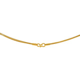 22K Multi-Tone Gold Saloni Layered Chain (14.9 grams) | 
Our 22K Multi-Tone Gold Saloni Layered Chain has an elegant combination of 22k yellow gold, bead...