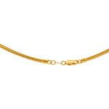 22K Yellow Gold 22in Chain(27.8 gm) | Wear this classic 22k yellow gold chain alone or pair it with your favorite Indian gold pendant f...