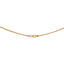 22K Yellow Gold Beaded Chain w/ White Gold Accents (14 grams)