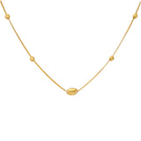 22K Yellow Gold Beaded Chain (9gm) | 
Add this minimal 22k yellow gold beaded chain when you want an understated look of golden luxury...