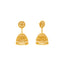 22K-Yellow-Gold-Jhumka&Choker-Necklace-Set