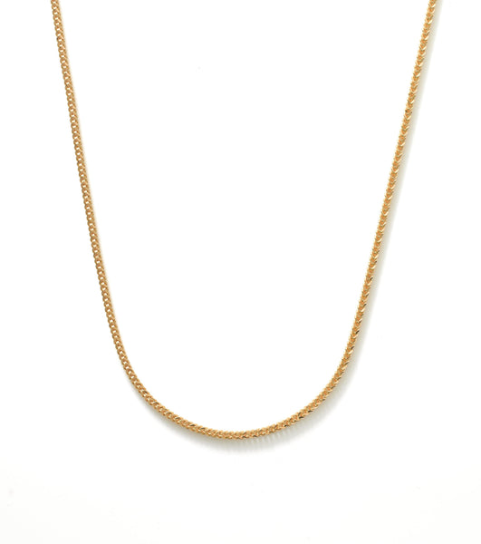 22K Yellow Gold Men's Link Chain W/ Rounded Cuban Link, 26 Inches - Virani Jewelers | Add a hint of masculine radiance to your look with this handsome 26 inch 22K yellow gold men’s li...