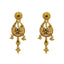 22K Multi Tone Gold Necklace & Earrings Set W/ Chandbali  Pendants & Hand Painted Details - Virani Jewelers
