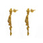 22K Multi Tone Gold Necklace & Earrings Set W/ Chandbali  Pendants & Hand Painted Details - Virani Jewelers