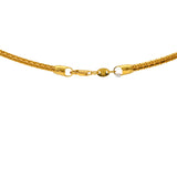 22K Yellow Gold Classic 20in Chain(24.4 gm) | 
This simple 22k yellow gold chain for men and women is perfect to wear by itself or paired with ...