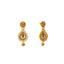22K Yellow Gold & Enamel Peacock Meena Set - Virani Jewelers