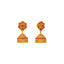 22K-Yellow-Gold&Ruby-Baheera-Temple-Set