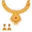 22K-Yellow-Gold&Ruby-Bala-Temple-Set