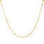 22K Yellow and White Gold Beaded Chain (10.2 grams)