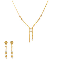 22K Yellow & White Gold Juliette Jewelry Set - Virani Jewelers