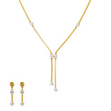 22K Yellow & White Gold Perla Jewelry Set - Virani Jewelers | 
The 22K Yellow and White Gold Perla Jewelry Set from Virani Jewelers will bring life to any outf...