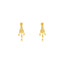 22K Yellow Gold Filgree Necklace W/ Earrings Set - Virani Jewelers