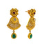 22K Yellow Gold Kundan & Gems Jewelry Set (67.4grams)