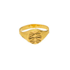 22K Yellow Gold Sitaara Infant Ring