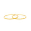 22K Yellow Gold Traditional Bangle Set of 12