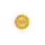 22K Yellow Gold Adjustable Round Cocktail Ring