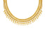 22K Yellow Gold Collar Necklace Jewelry Set