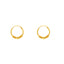22K Yellow Gold Niralya Hoop Earrings (2.1 grams)