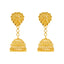 22k Yellow Gold Jhumka Earrings (16.4 grams)