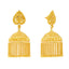 22K Yellow Gold Chandelier Jhumkas (24.8 grams)
