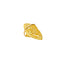 22K Yellow Gold Ring Bead & Filigree Shield Ring (4.8 grams)