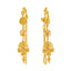 22K Yellow Gold Jewelry Set/ Dangling Jhumkas (73 grams)