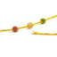 22K Yellow Gold Three Bead Mugappu Chain